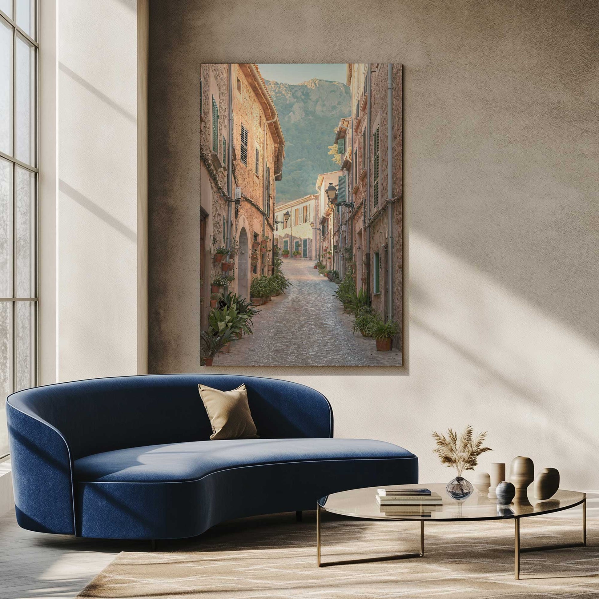 Picture of art in a room