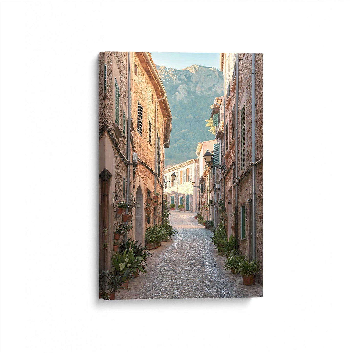[Color:Stretched Canvas], Picture of art at an angle