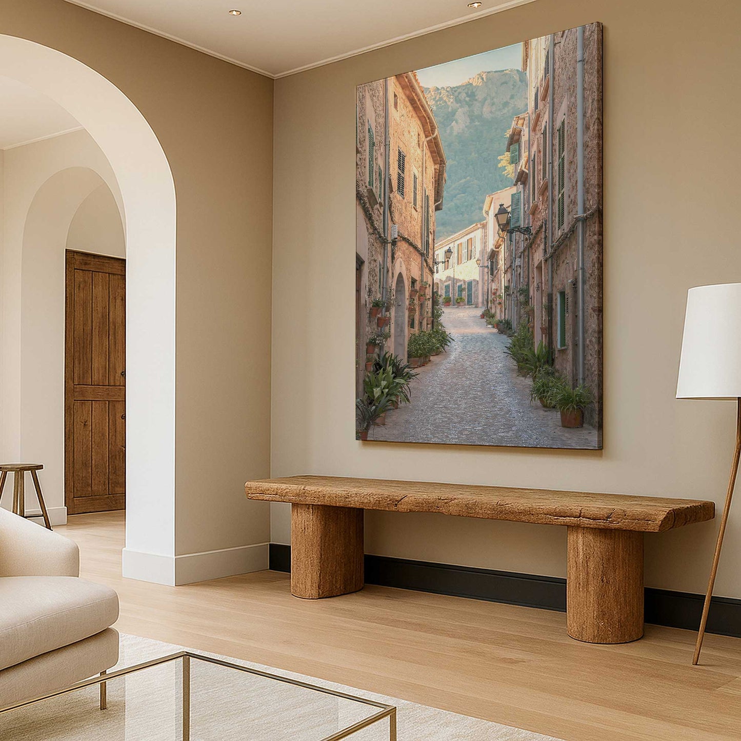 [LIFESTYLE], art hanging in a room