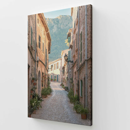 [Color:Stretched Canvas], Picture of art at an angle