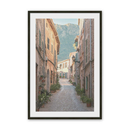 [Color:Satin Black], Picture of art in a Satin Black frame