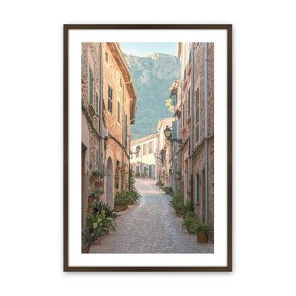 [Color:Belvinder Brown], Picture of art in a Belvinder Brown frame