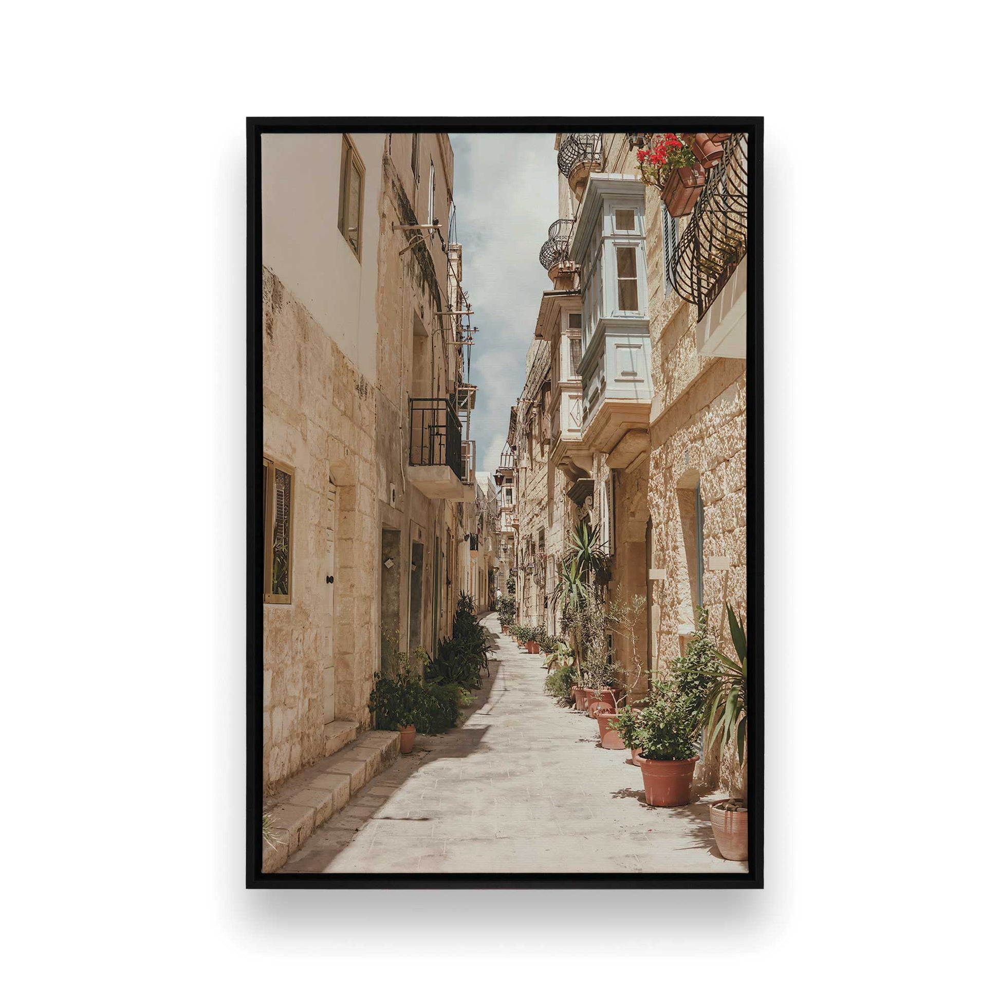 [Color:Satin Black], Picture of art in a Satin Black frame