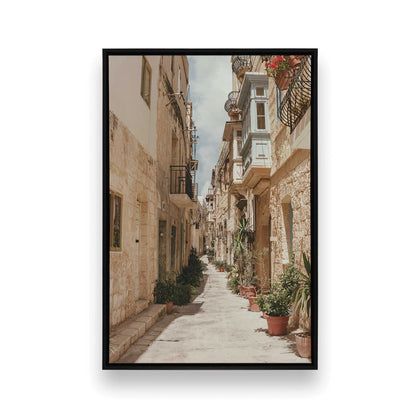 [Color:Satin Black], Picture of art in a Satin Black frame