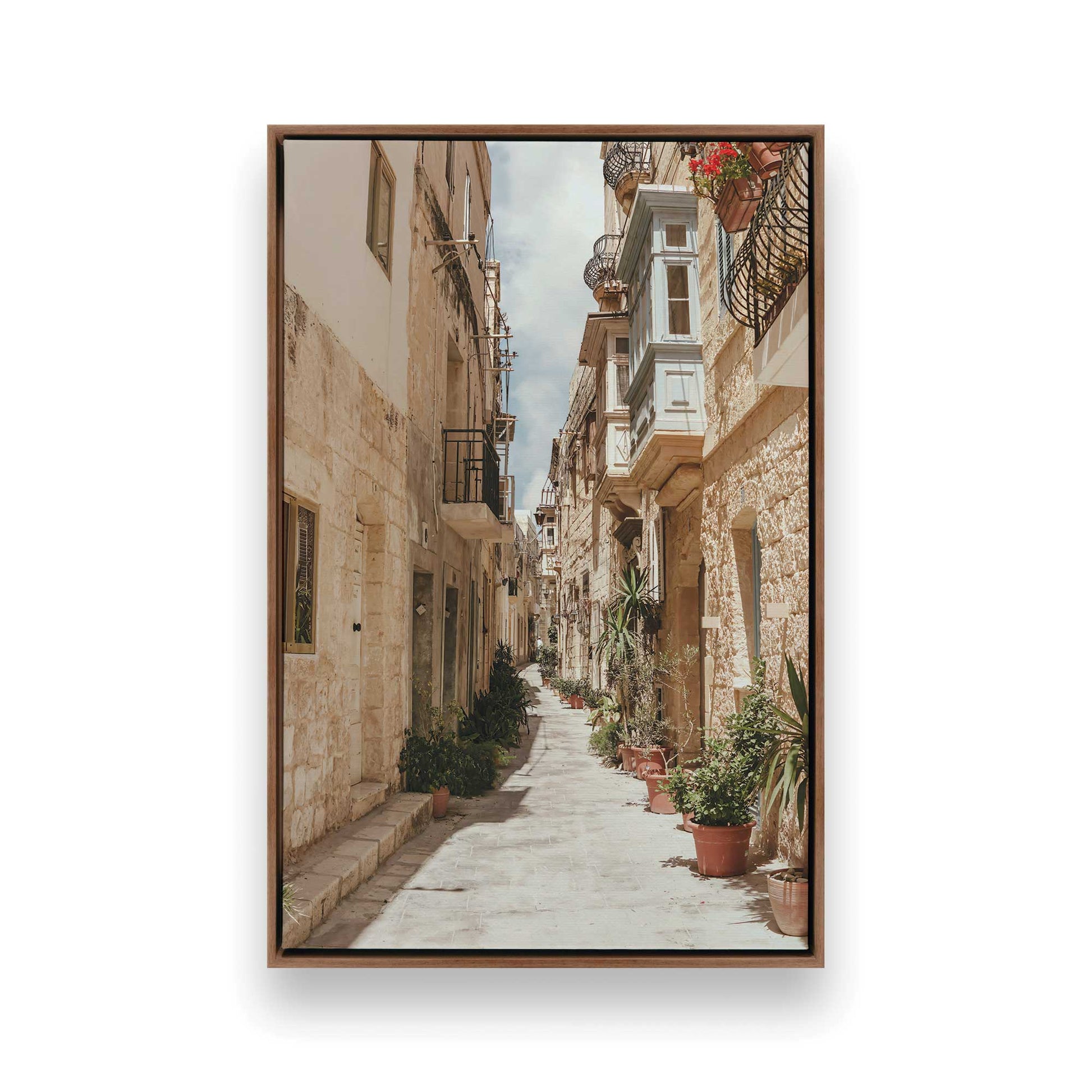 [Color:Walnut], Picture of art in a Walnut frame