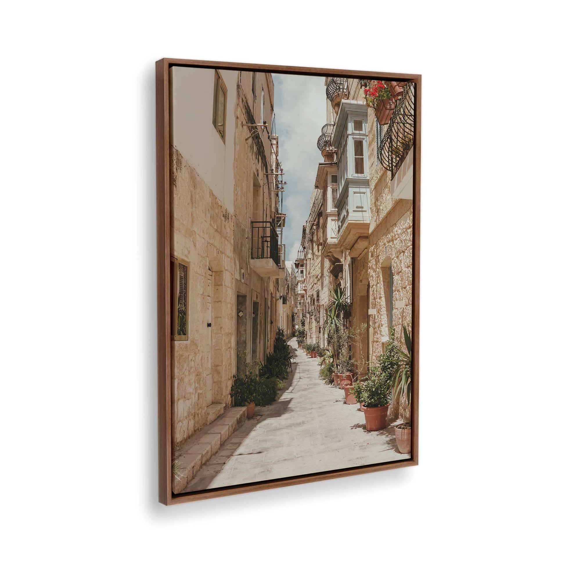[Color:Walnut], Picture of the corner of the art