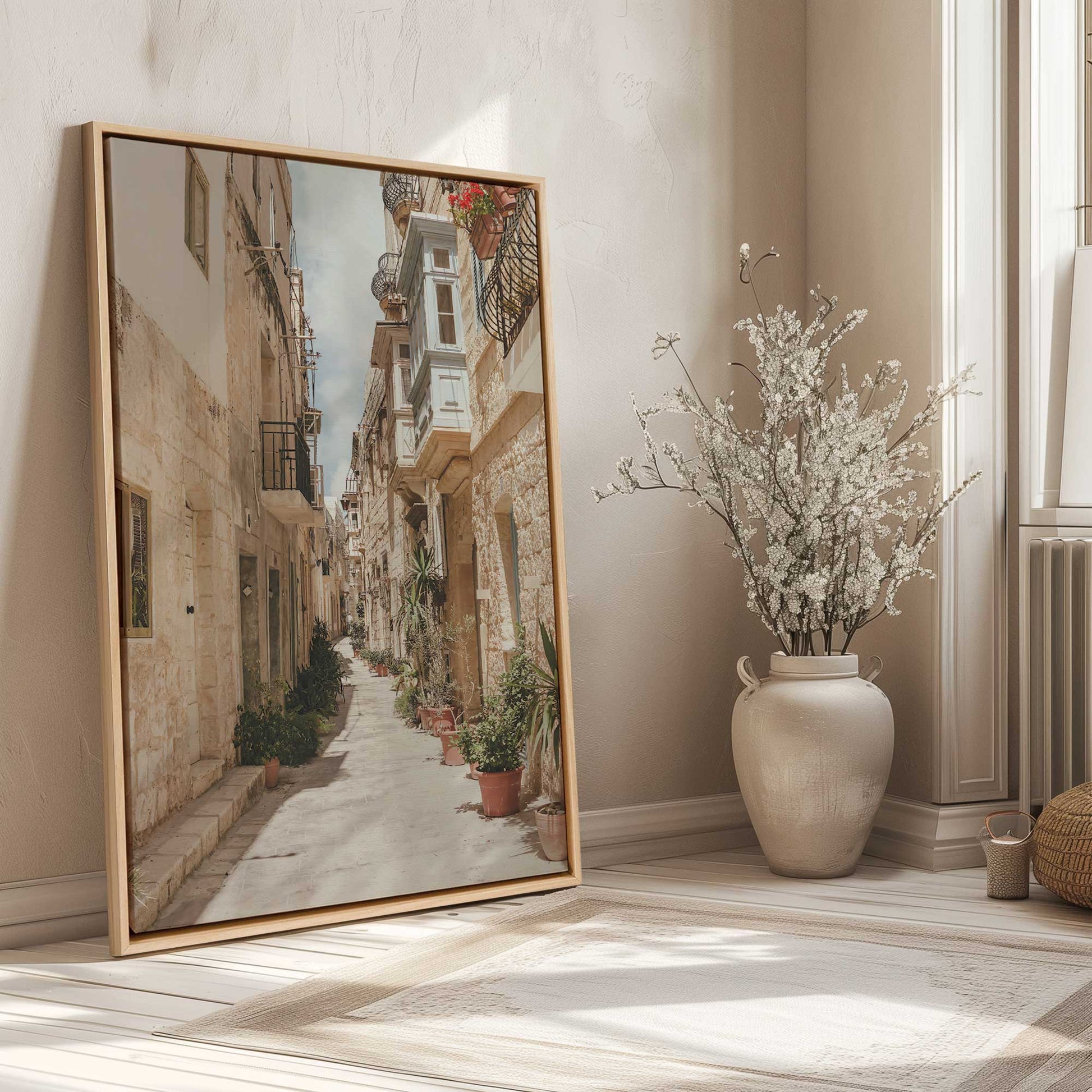 Picture of art in a room