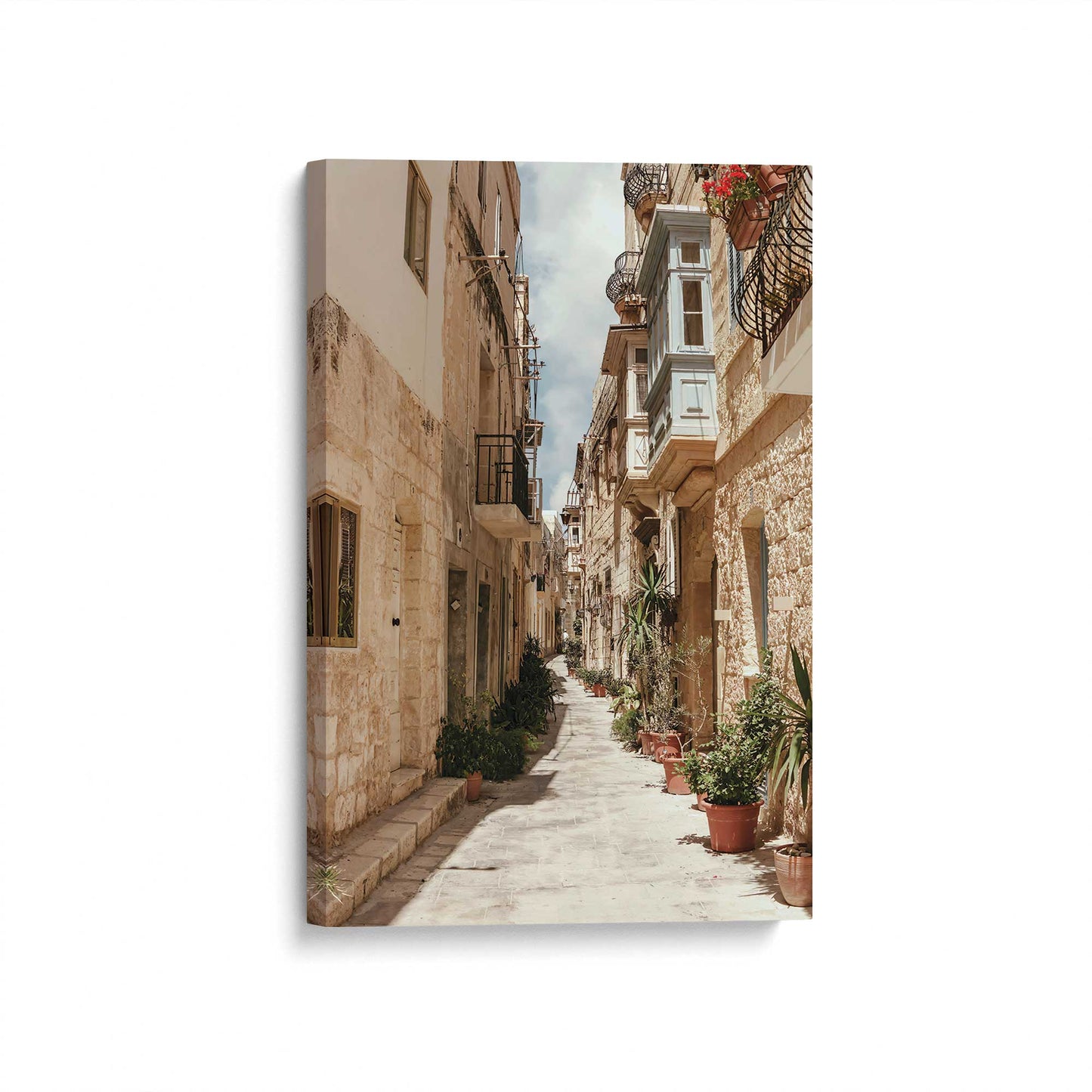 [Color:Stretched Canvas], Picture of art at an angle