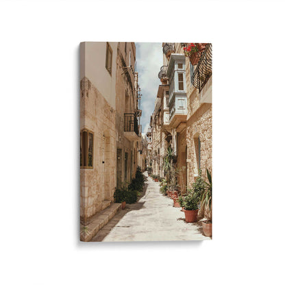 [Color:Stretched Canvas], Picture of art at an angle
