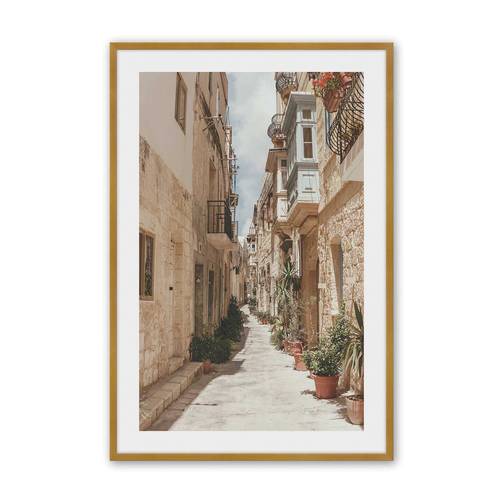 [Color:Polished Gold], Picture of art in a Polished Gold frame
