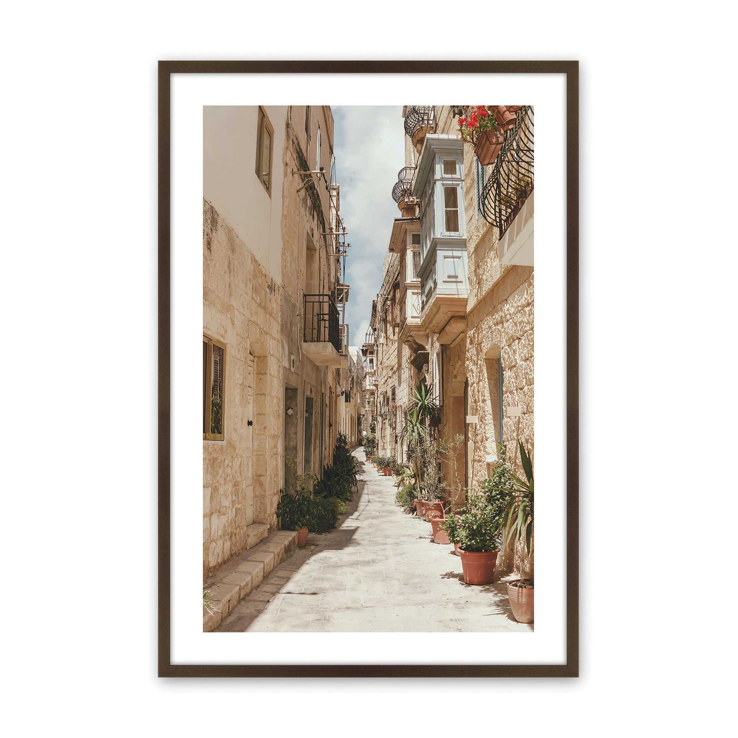 [Color:Belvinder Brown], Picture of art in a Belvinder Brown frame