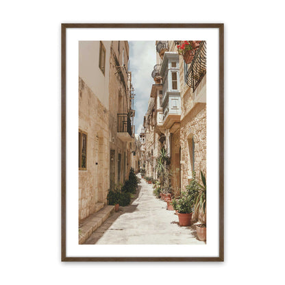 [Color:Walnut], Picture of art in a Walnut frame