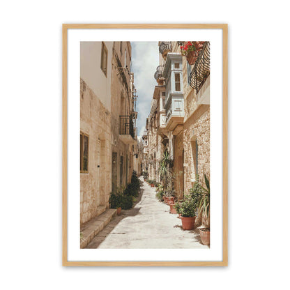 [Color:American Maple], Picture of art in a American Maple frame