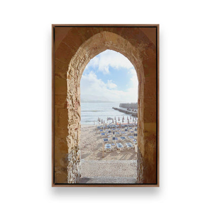 [Color:Walnut], Picture of art in a Walnut frame