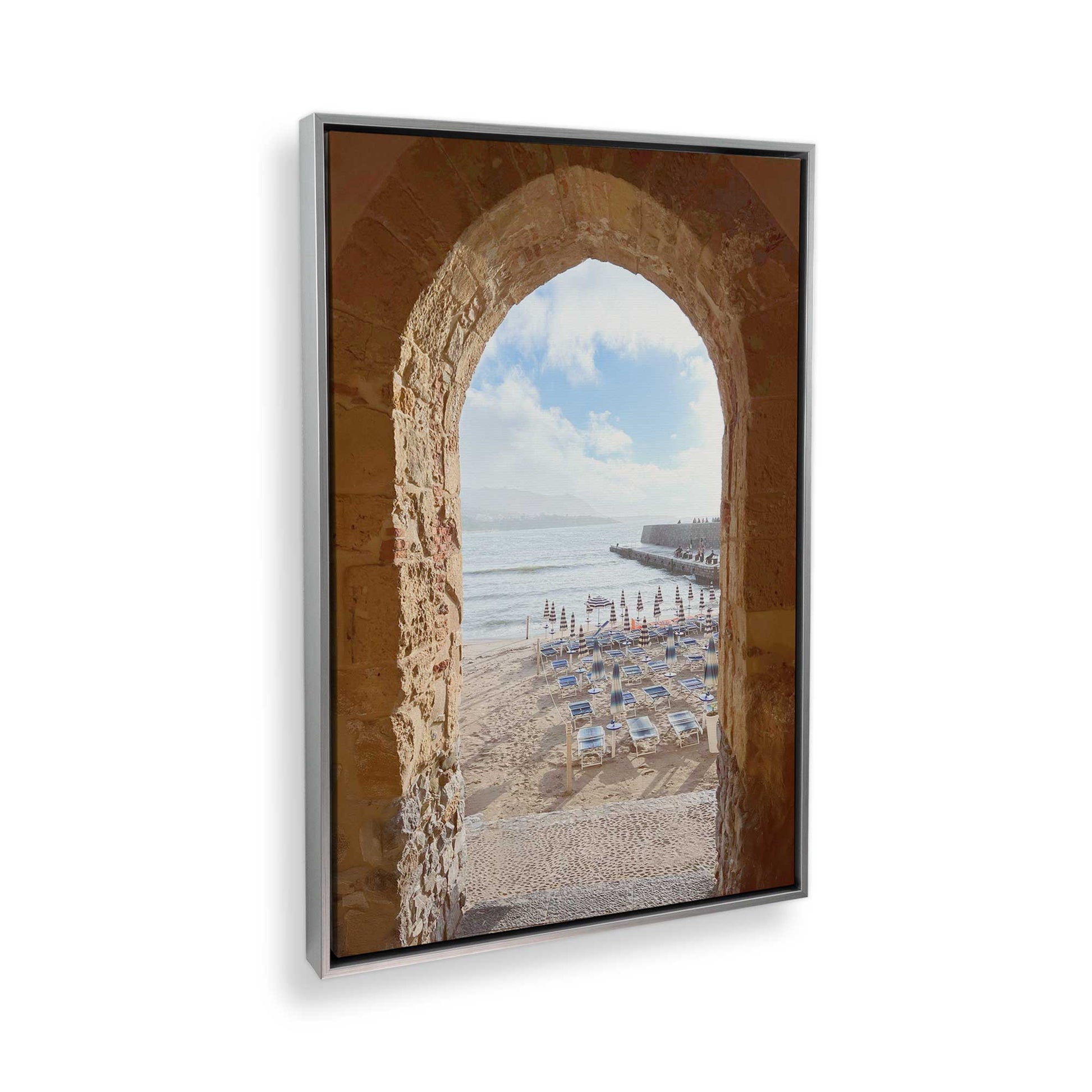[Color:Polished Chrome], Picture of the corner of the art