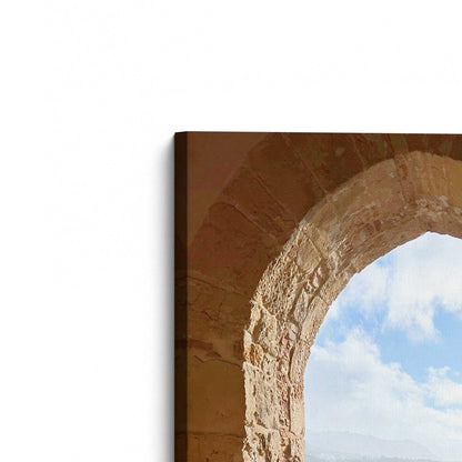 [Color:Stretched Canvas], Picture of the corner of the art