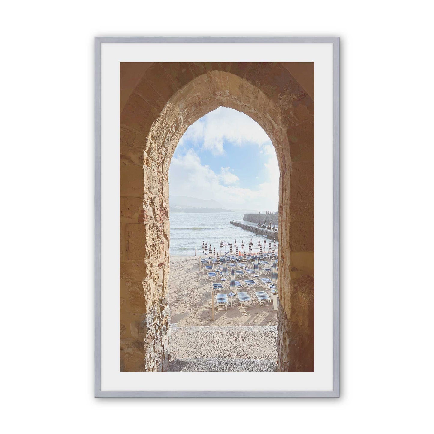 [Color:Polished Chrome], Picture of art in a Polished Chrome frame
