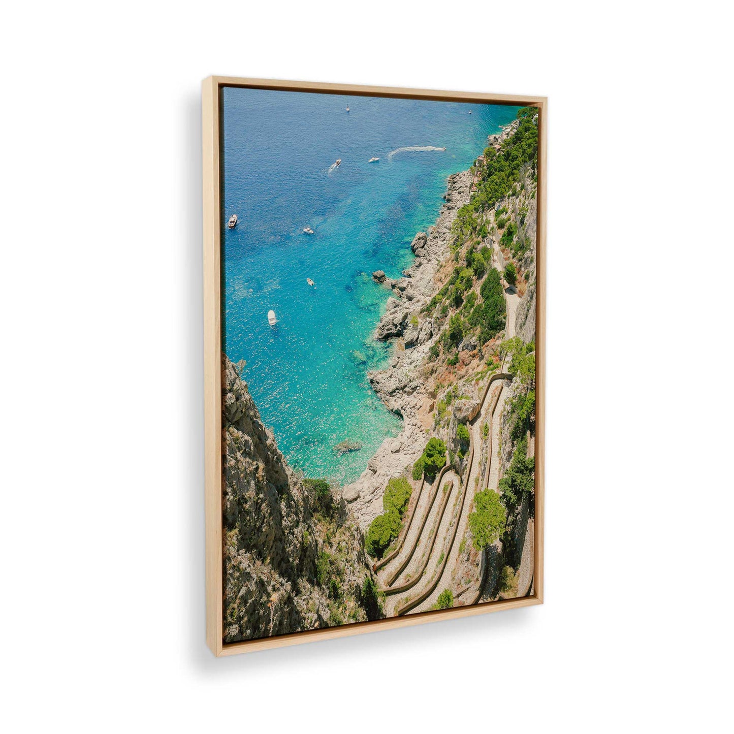 [Color:American Maple], Picture of the corner of the art