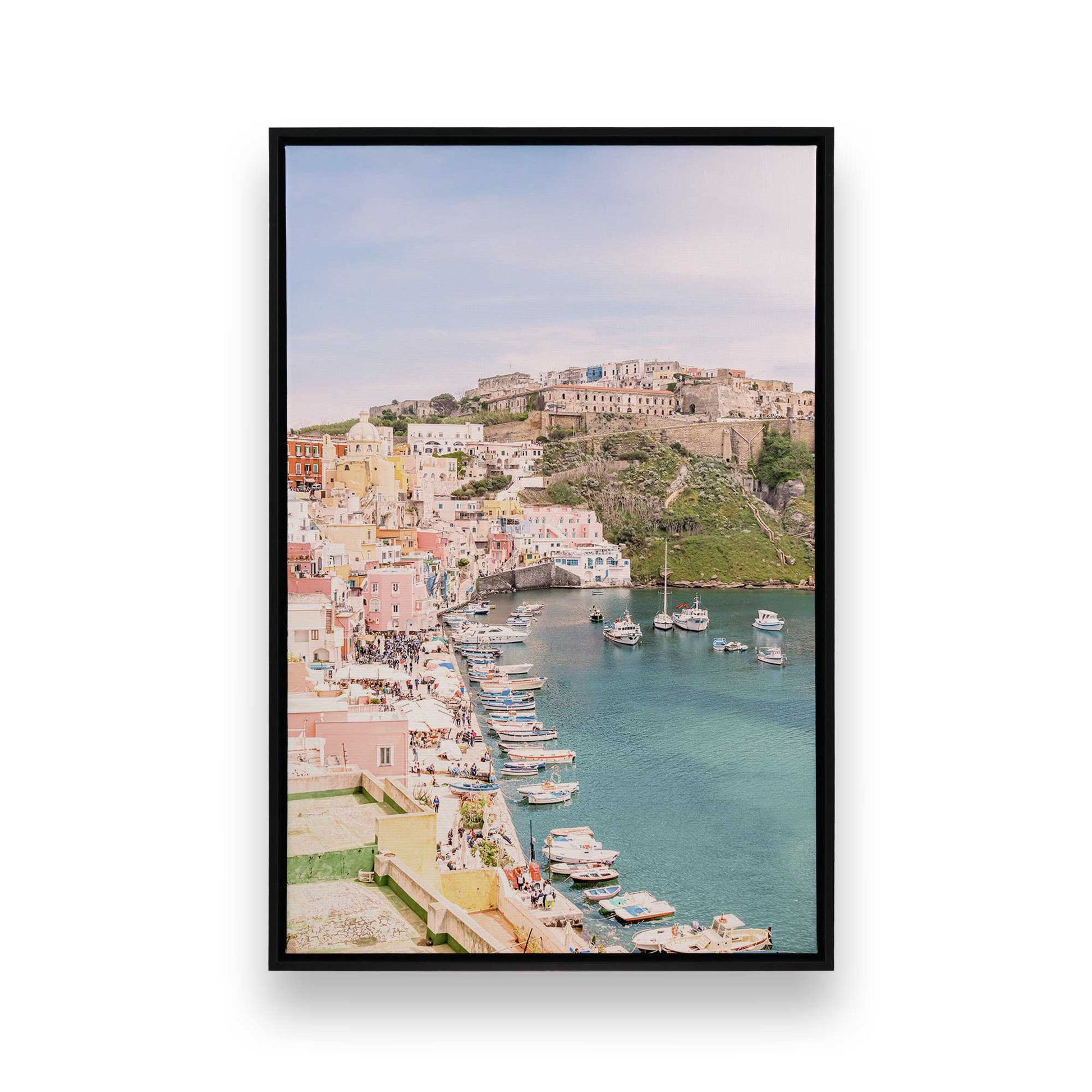 [Color:Satin Black], Picture of art in a Satin Black frame
