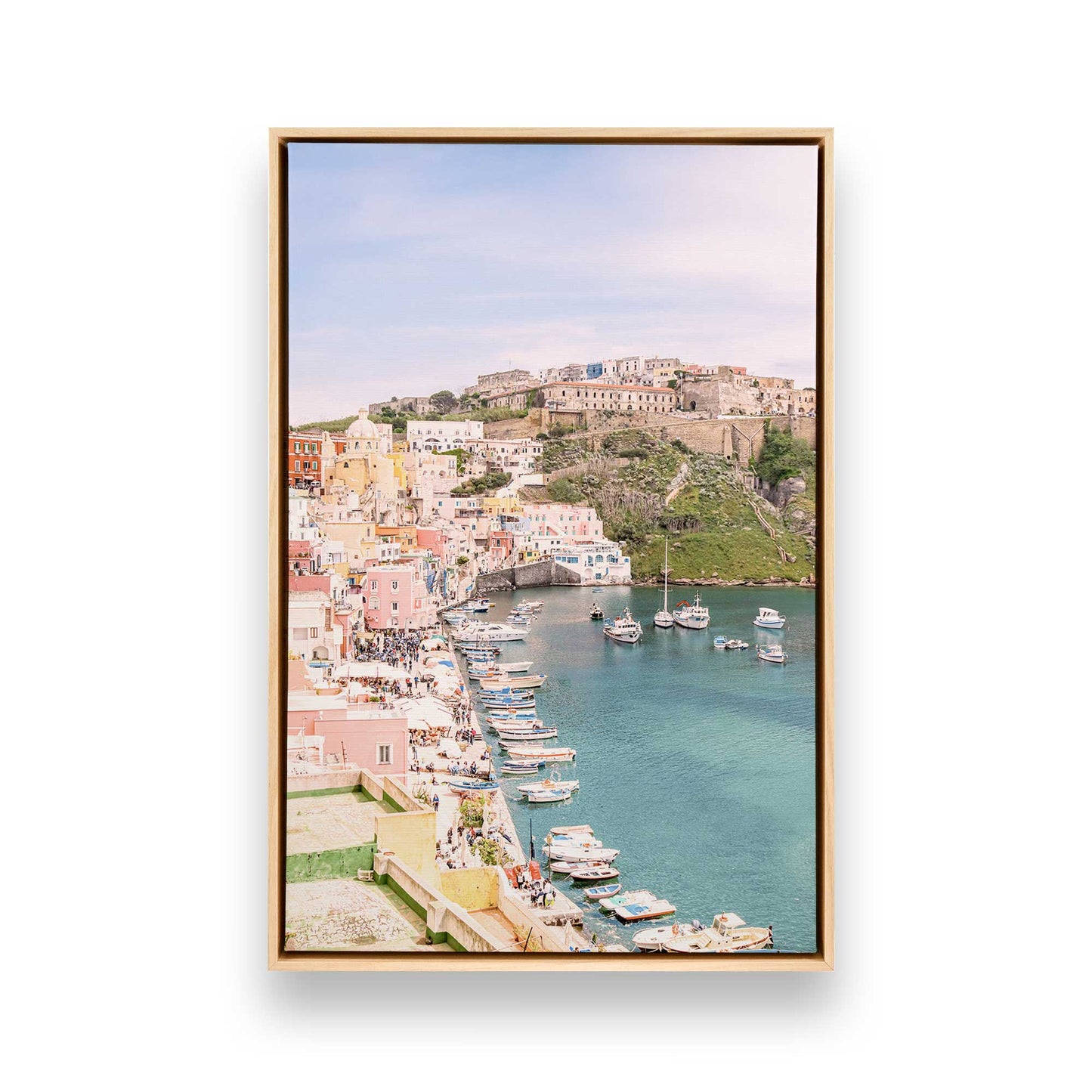 [Color:American Maple], Picture of art in a American Maple frame