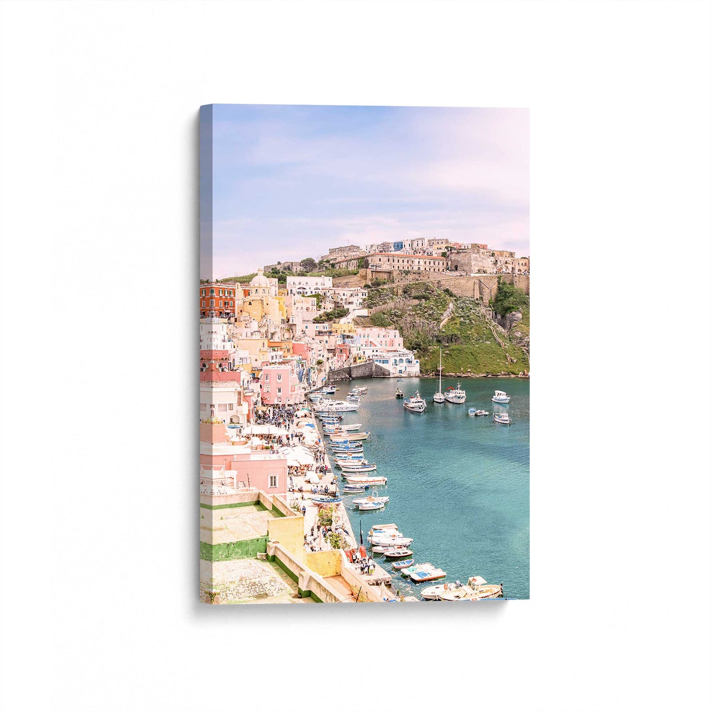 [Color:Stretched Canvas], Picture of art at an angle