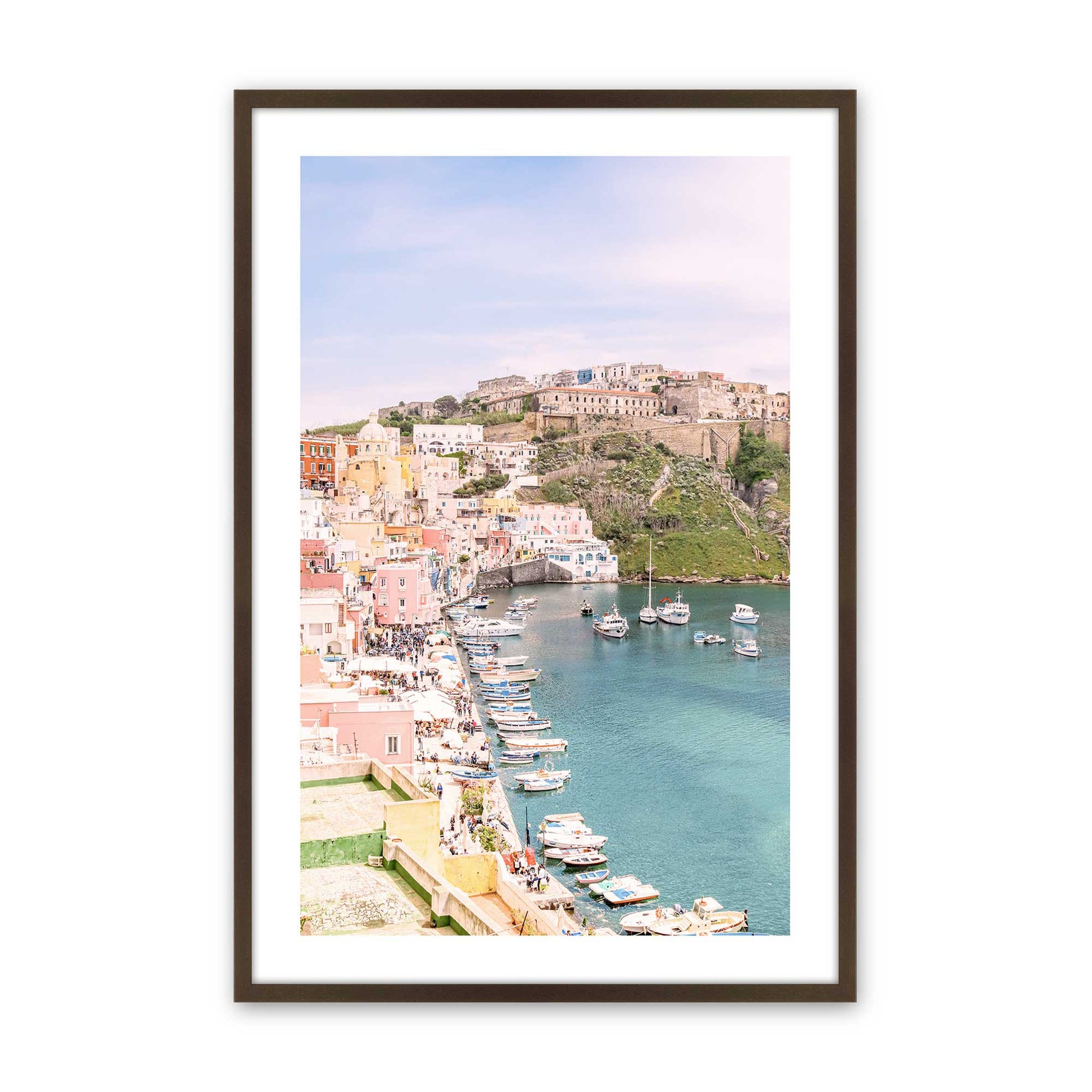 [Color:Belvinder Brown], Picture of art in a Belvinder Brown frame