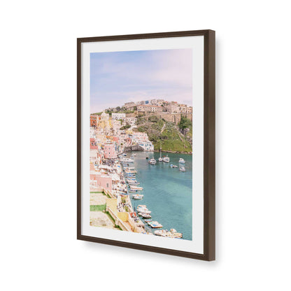 [Color:Belvinder Brown], Picture of art in a Belvinder Brown frame of the corner
