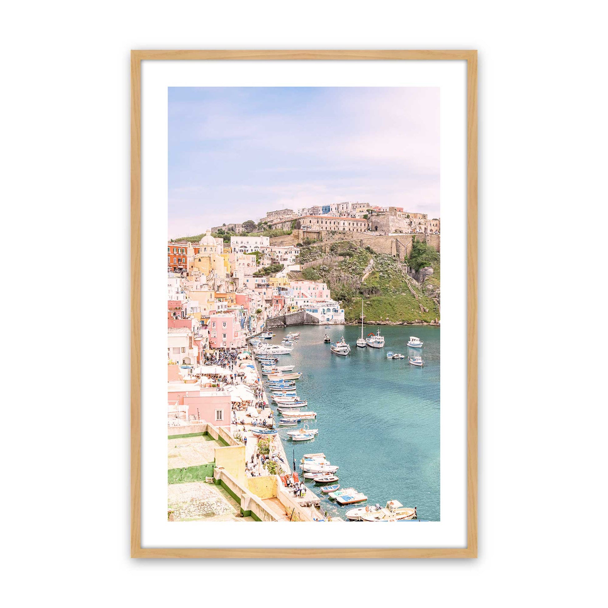 [Color:American Maple], Picture of art in a American Maple frame