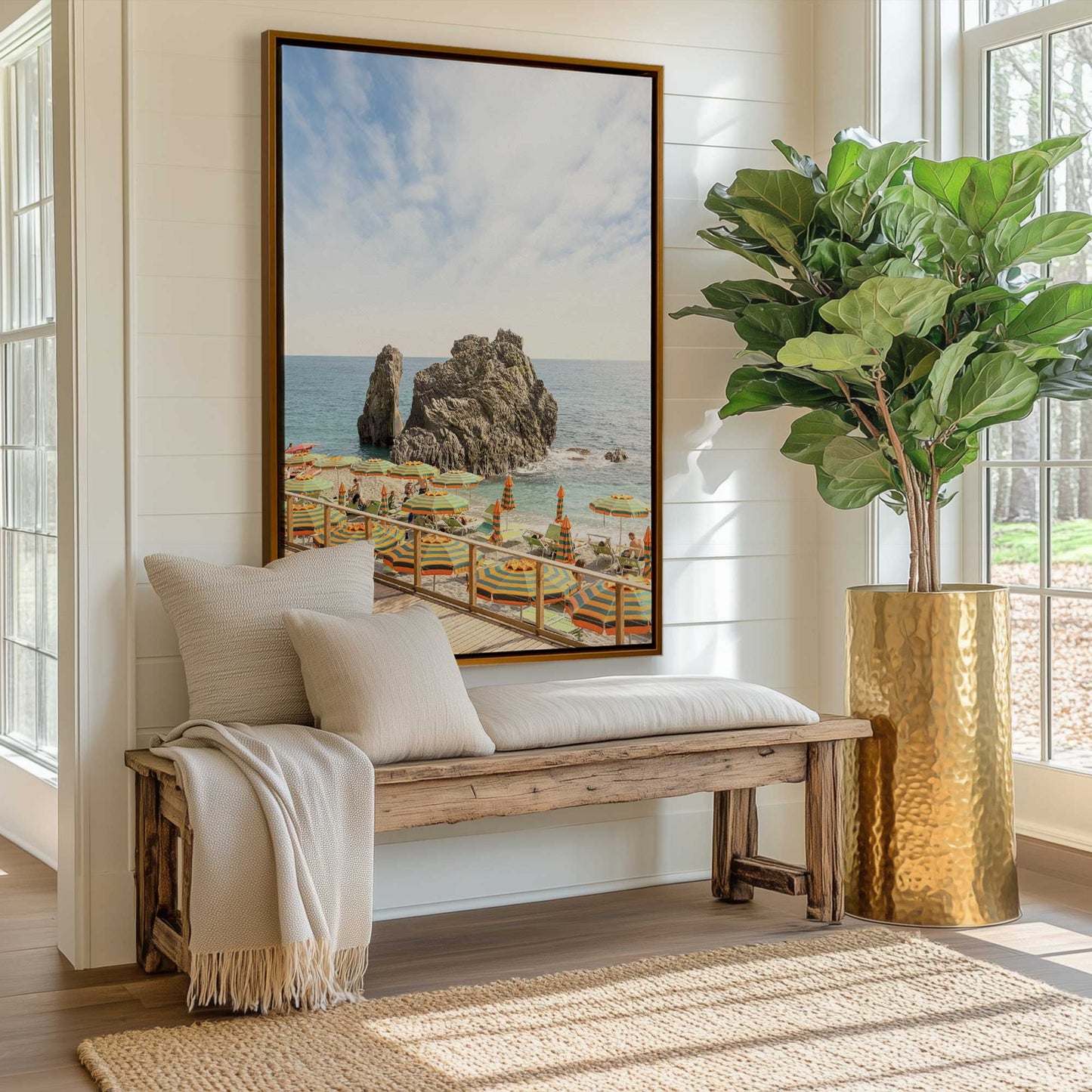 Picture of art in a room