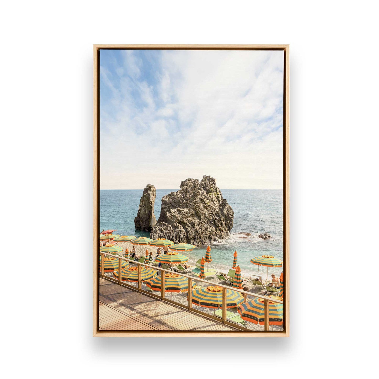 [Color:American Maple], Picture of art in a American Maple frame