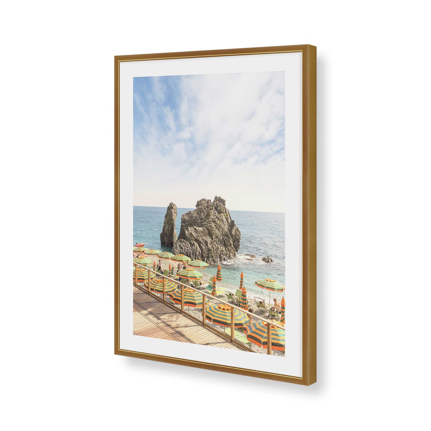 [Color:Polished Gold], Picture of art in a Polished Gold frame of the corner