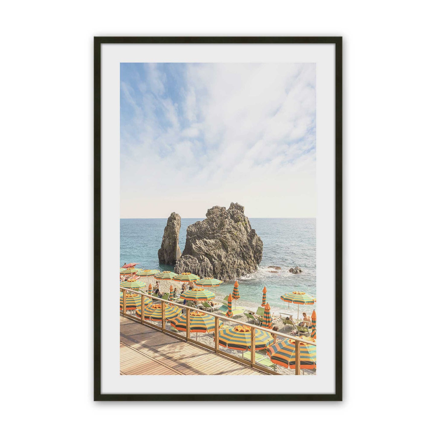 [Color:Satin Black], Picture of art in a Satin Black frame