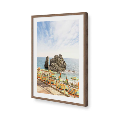 [Color:Walnut], Picture of art in a Walnut frame of the corner