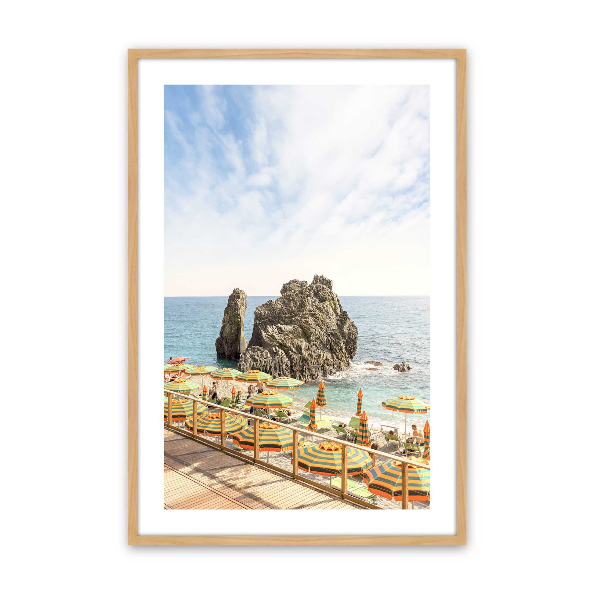 [Color:American Maple], Picture of art in a American Maple frame
