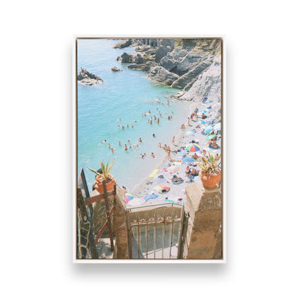 [Color:Opaque White], Picture of art in a White frame