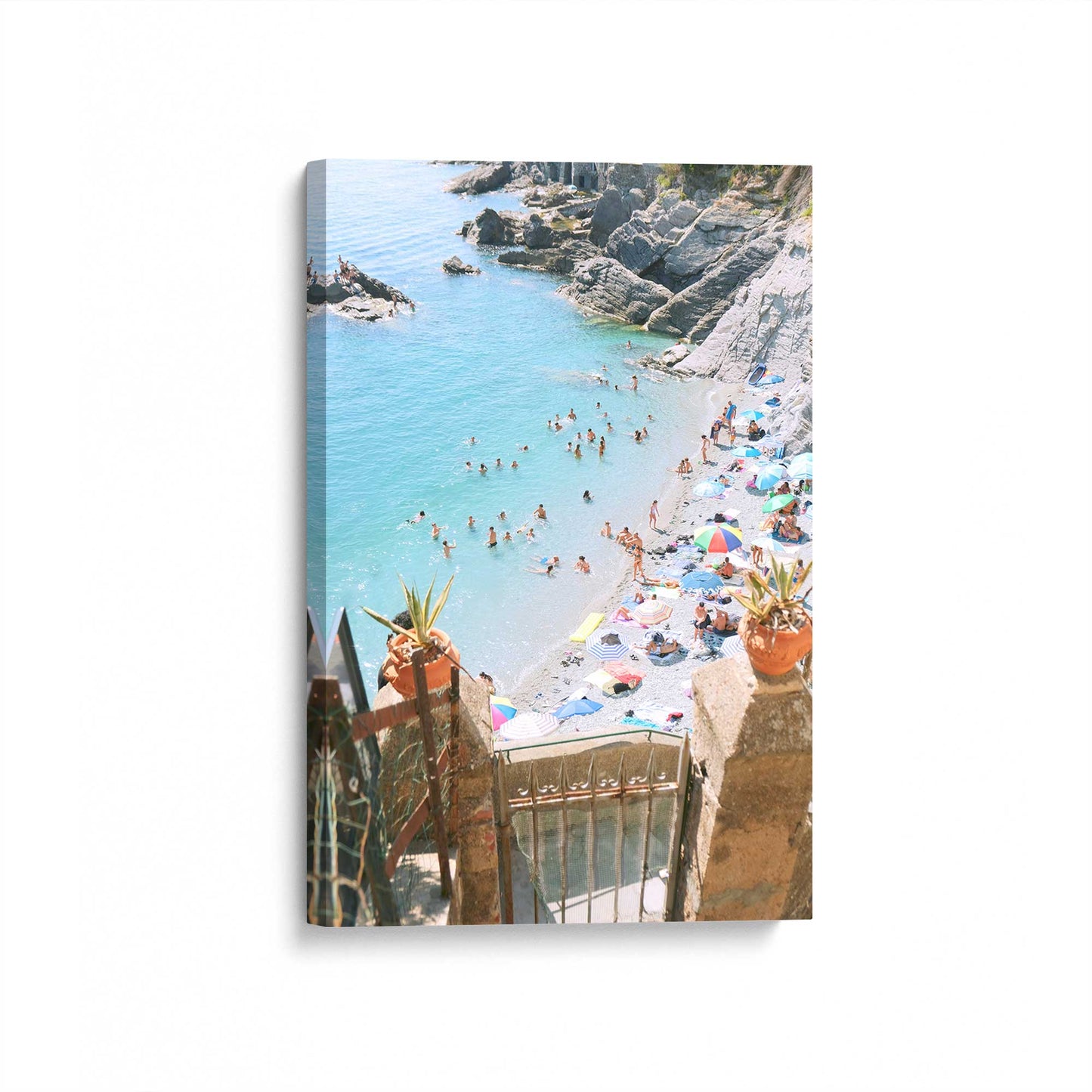 [Color:Stretched Canvas], Picture of art at an angle