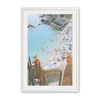 [Color:Opaque White], Picture of art in a Opaque White frame
