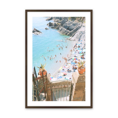 [Color:Brown], Picture of art in a Brown frame