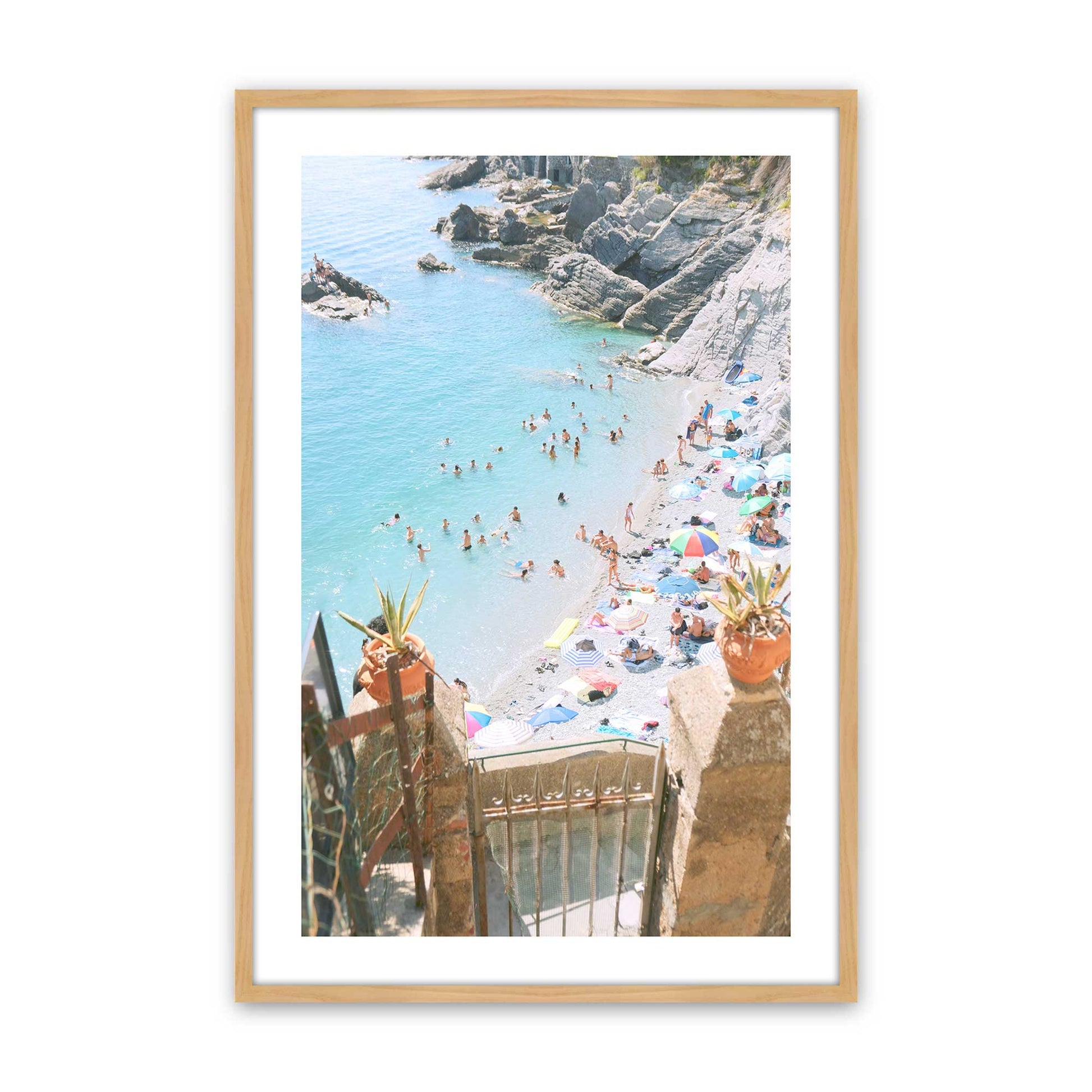 [Color:American Maple], Picture of art in a American Maple frame