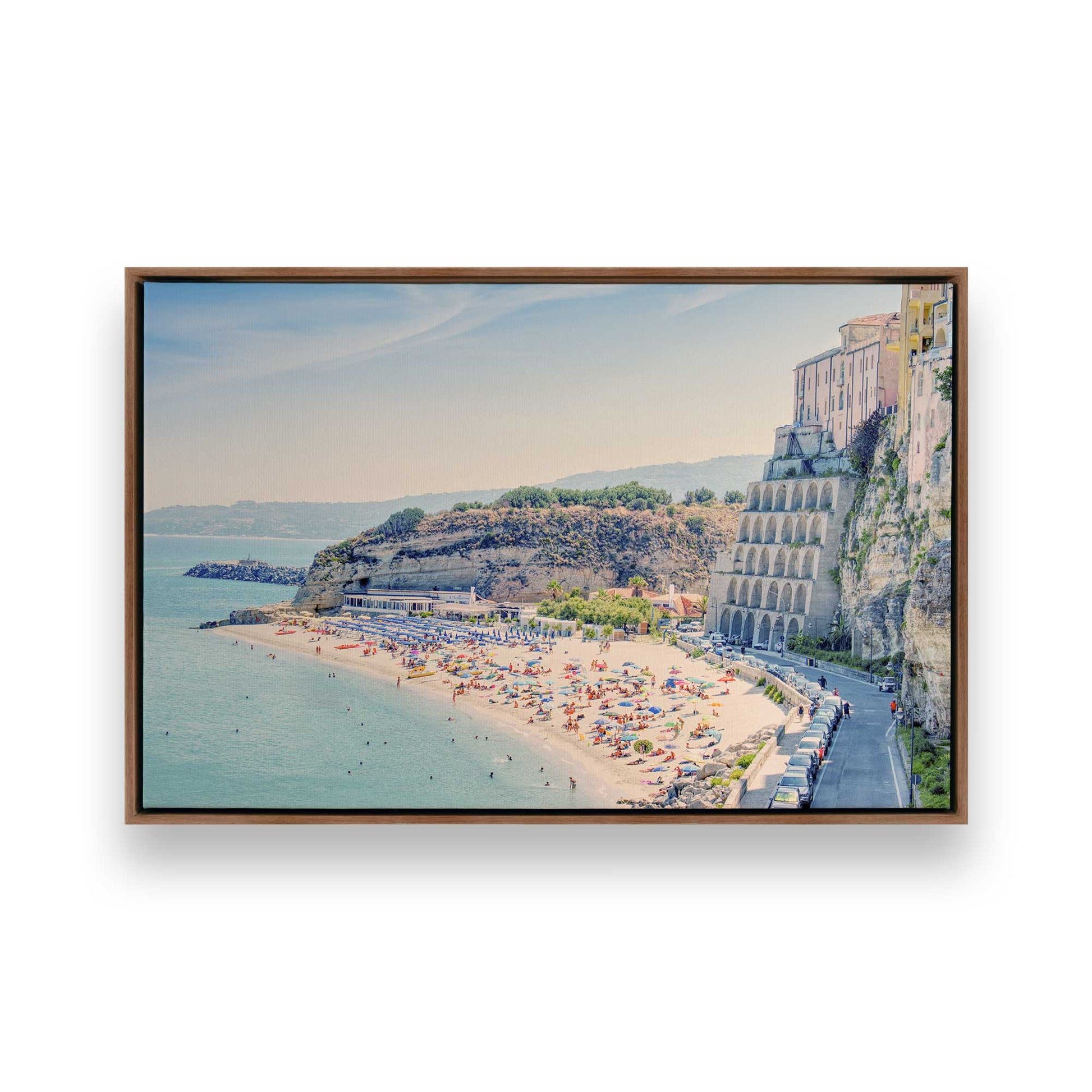 [Color:Walnut], Picture of art in a Walnut frame