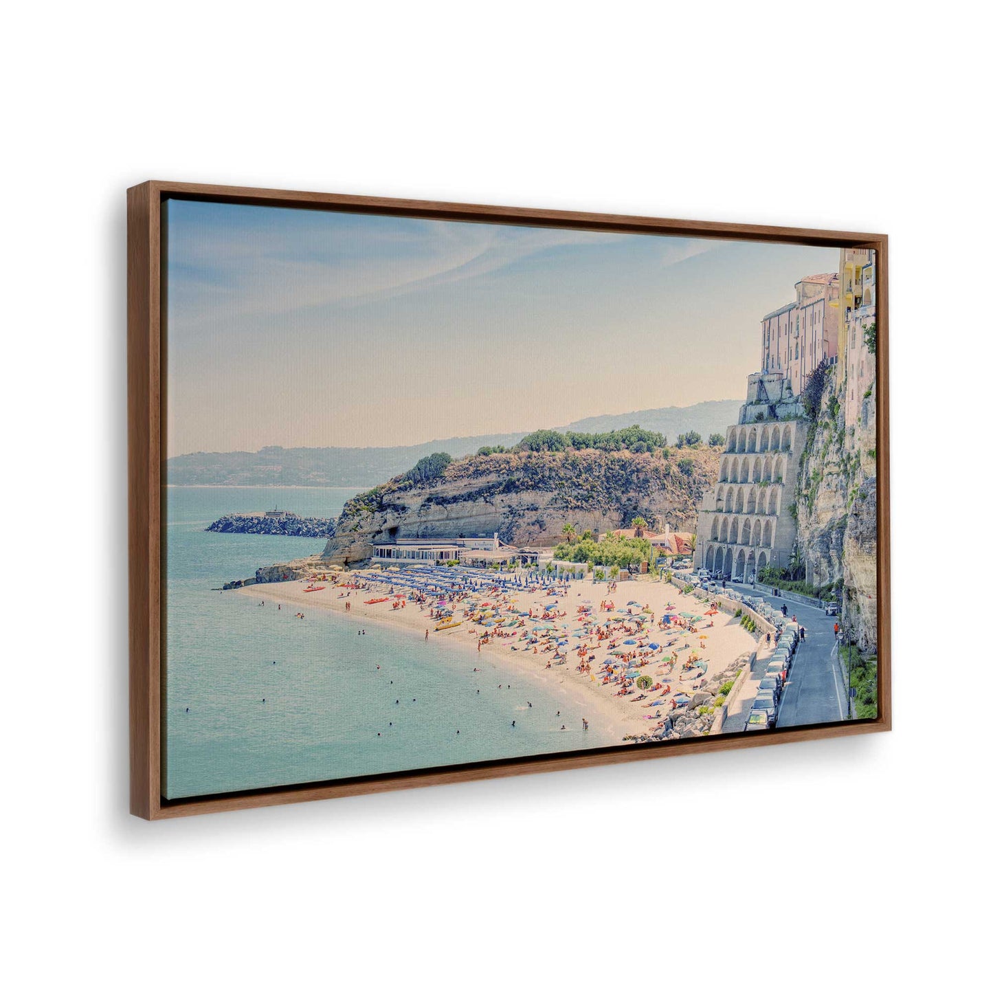 [Color:Walnut], Picture of the corner of the art