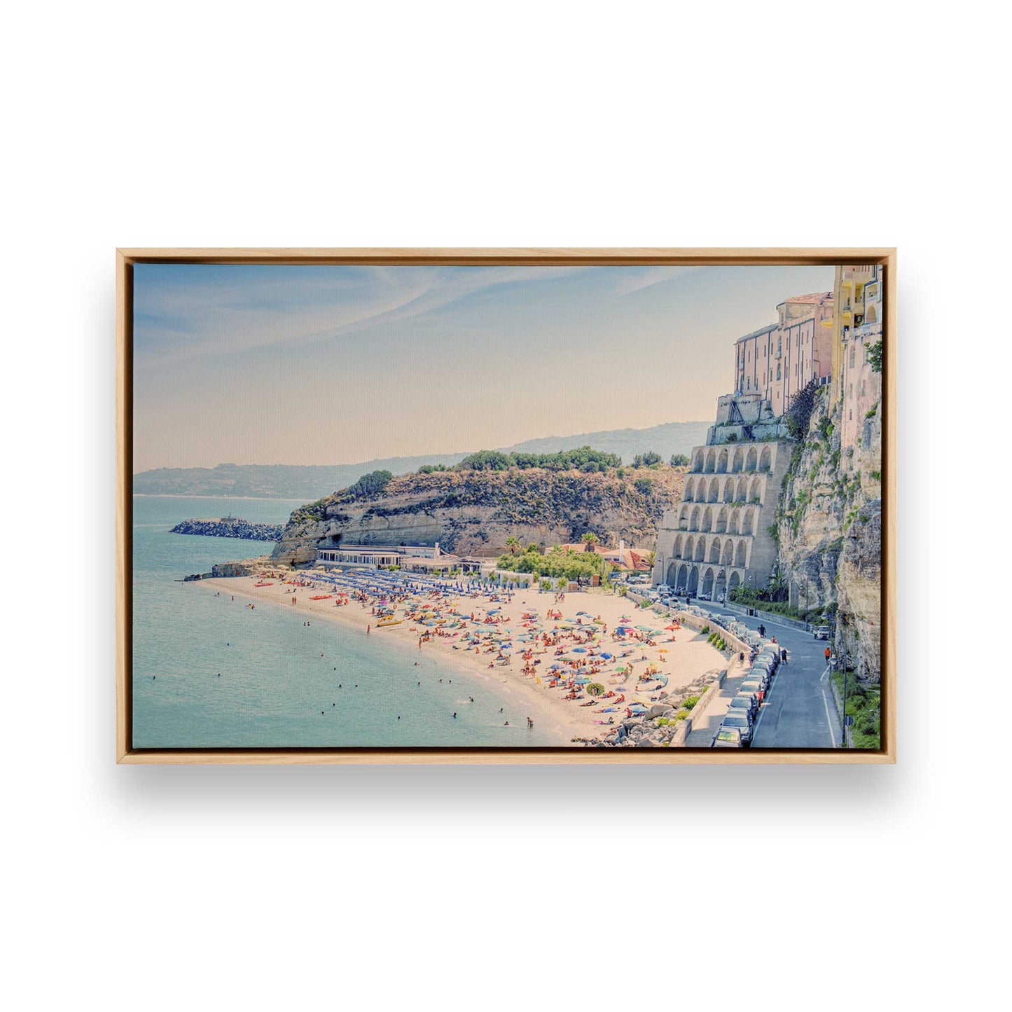 [Color:American Maple], Picture of art in a American Maple frame