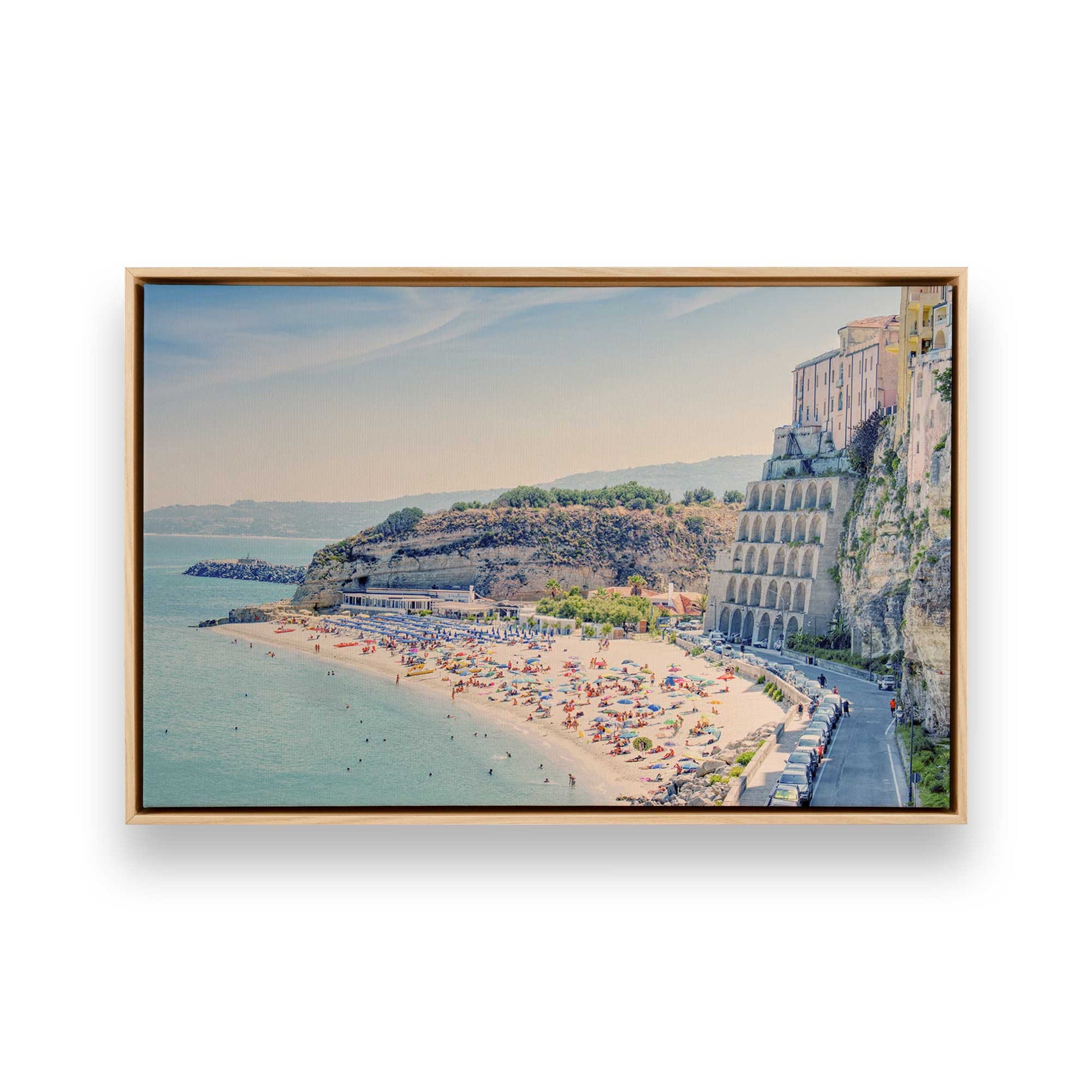 [Color:American Maple], Picture of art in a American Maple frame