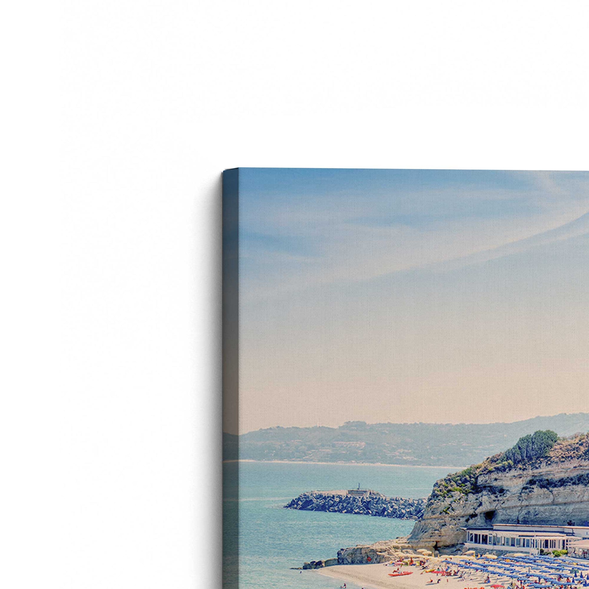 [Color:Stretched Canvas], Picture of the corner of the art
