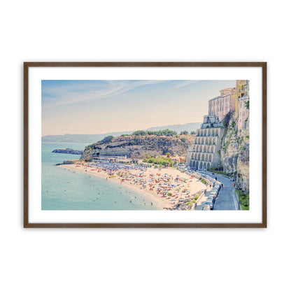 [Color:Walnut], Picture of art in a Walnut frame