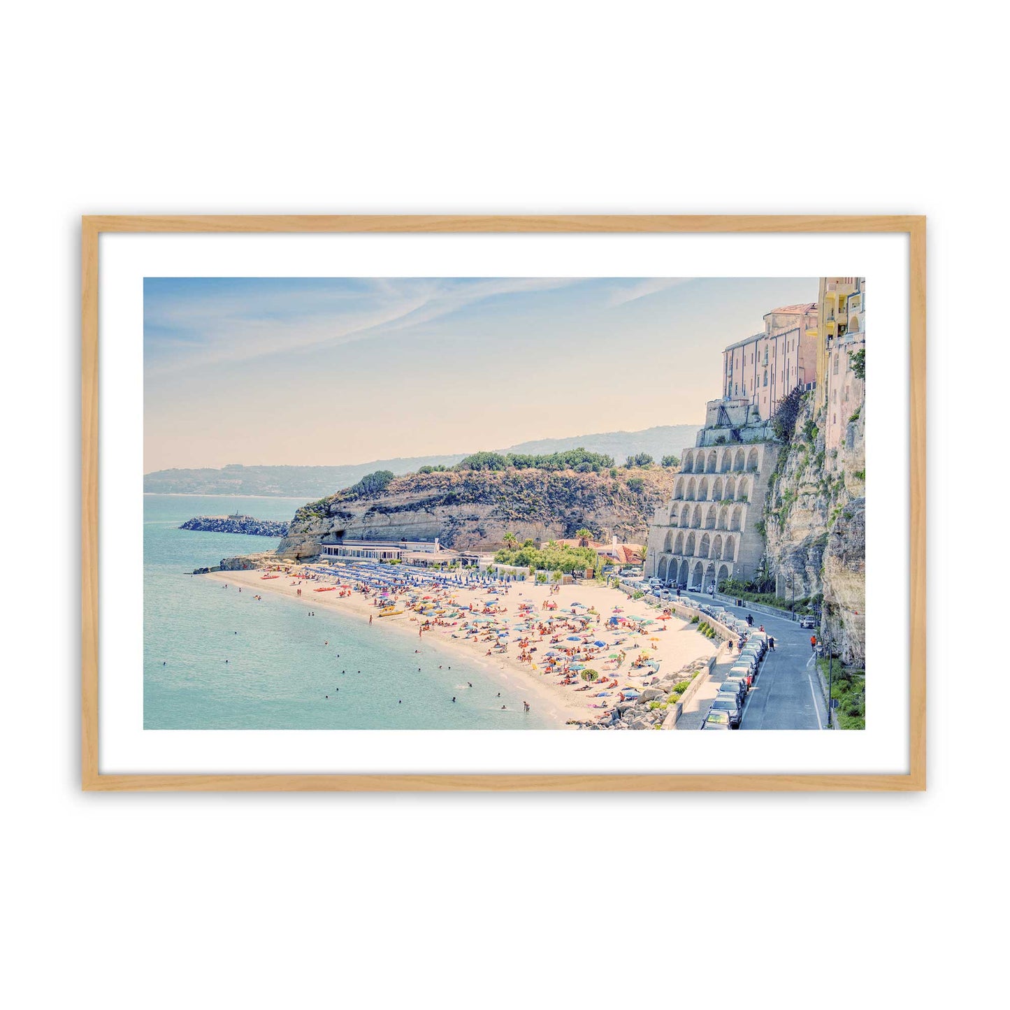 [Color:American Maple], Picture of art in a American Maple frame