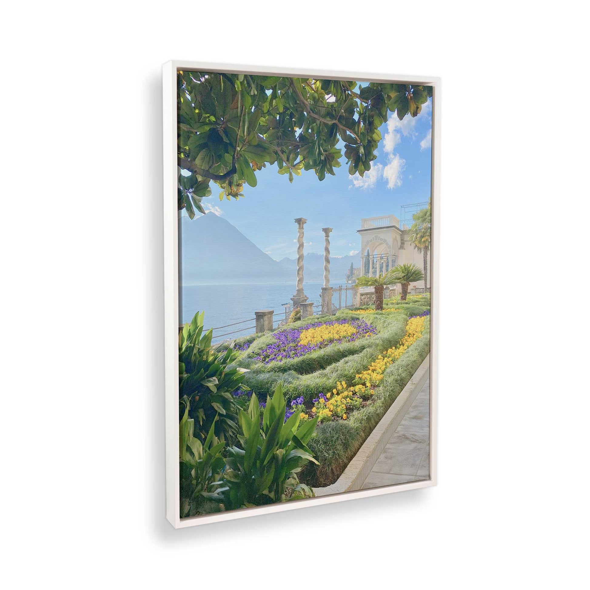 [Color:Opaque White], Picture of the corner of the art