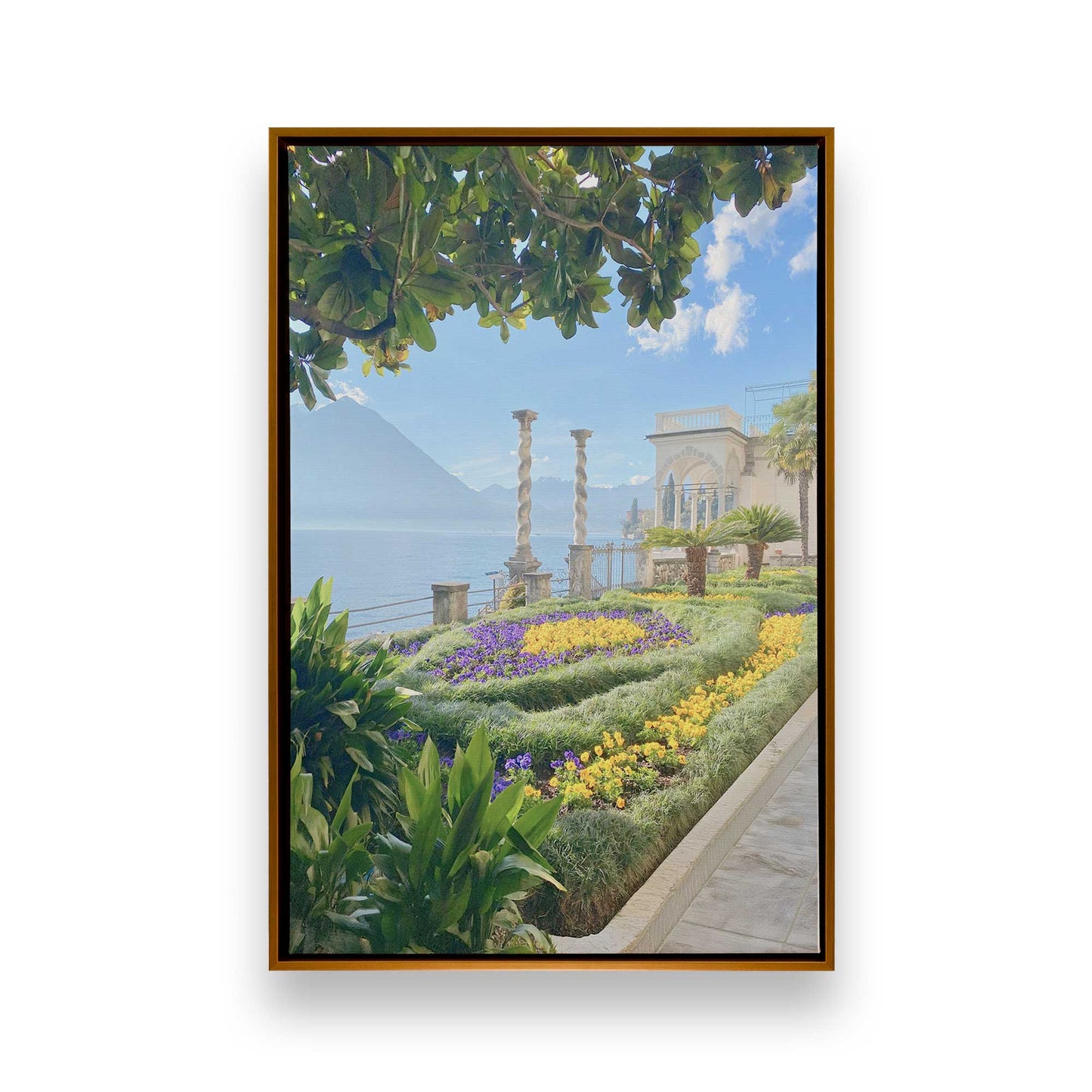 [Color:Polished Gold], Picture of art in a Polished Gold frame