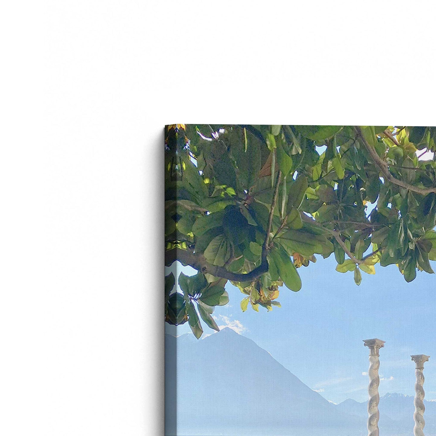 [Color:Stretched Canvas], Picture of the corner of the art