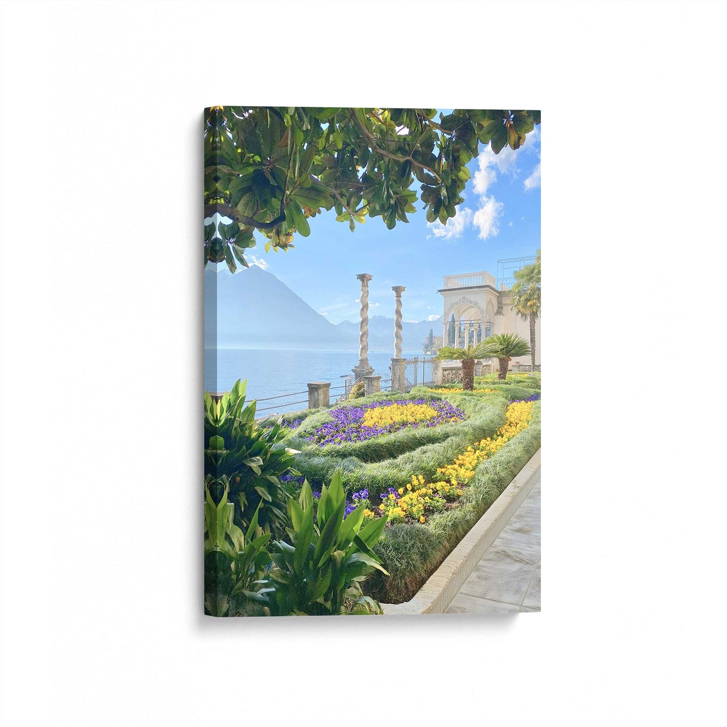 [Color:Stretched Canvas], Picture of art at an angle